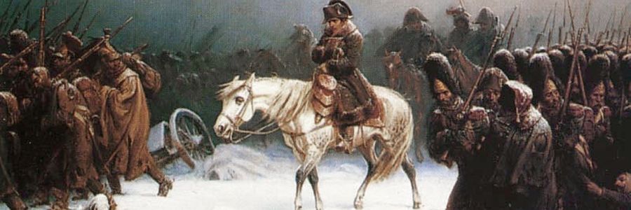 krutá zima - Napoleon v Rusku