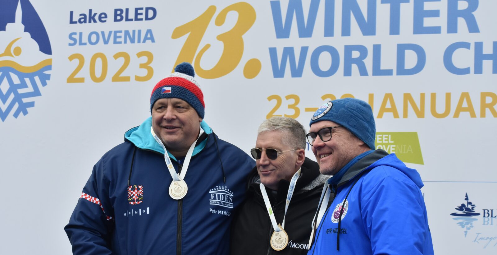 čeští otužilci na Mistrovství světa v zimním plavání 2023 v Bledu